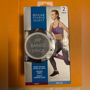 Gaiam Studio Select Hip Bands 2-pack